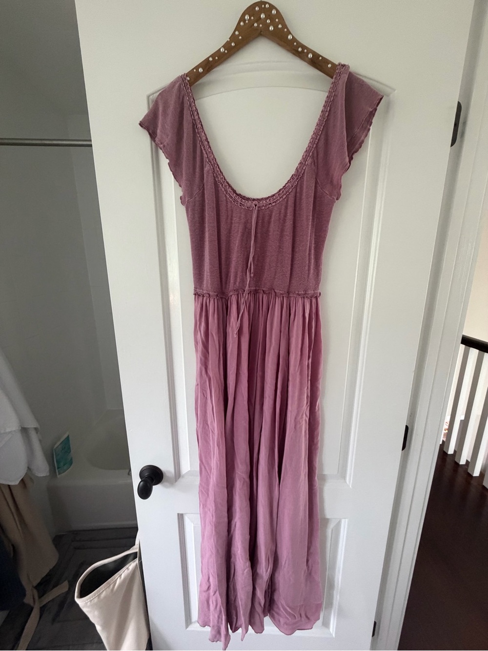 Free People Dusty Rose Maxi Dress XS